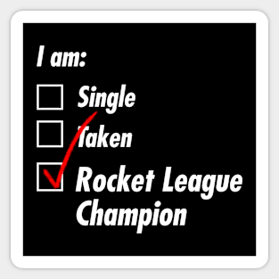 Single Taken Champion Sticker